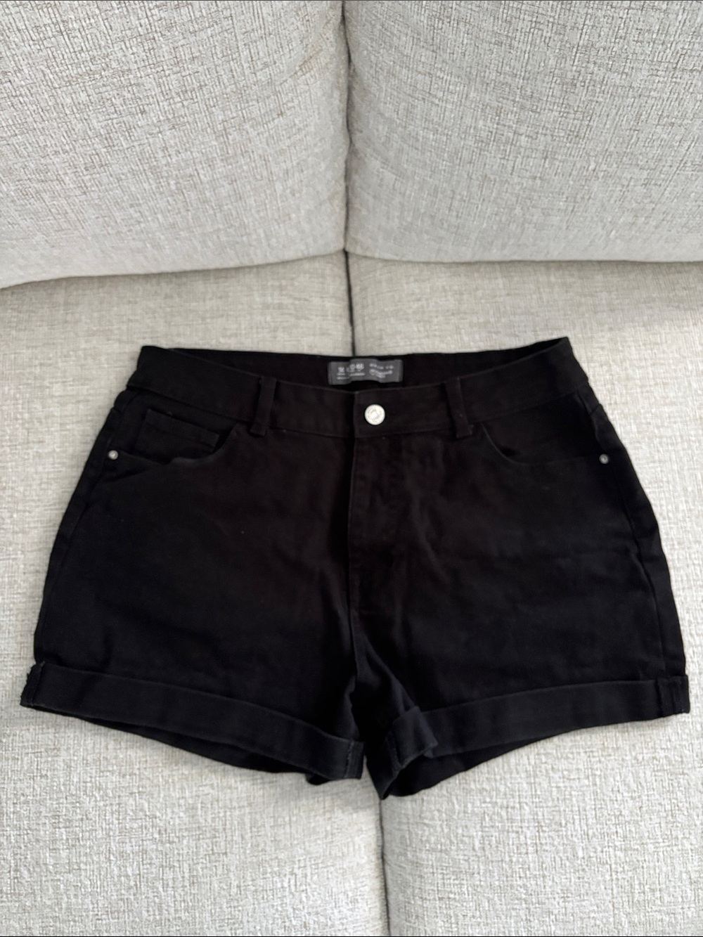 Black Women's Denim Shorts